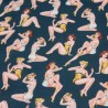 Tissu pin-up