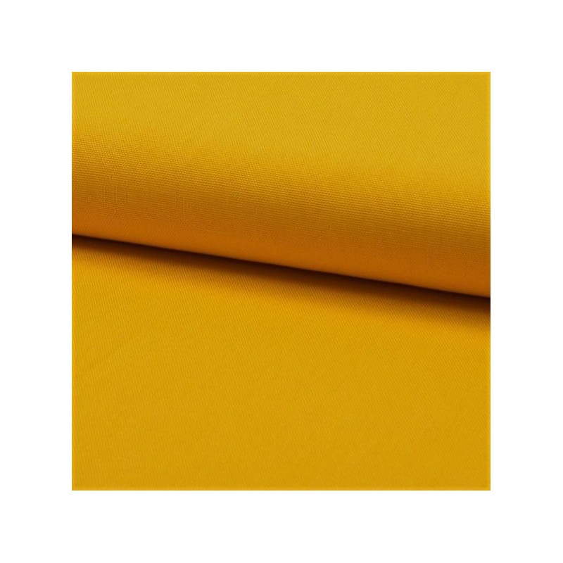 Tissu jaune moutarde