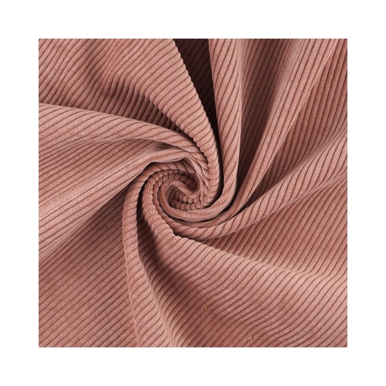 Velours côtelé vieux rose