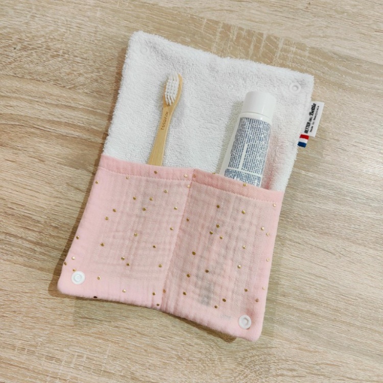 Etui brosse à dents Rose Clair