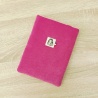 Pochette à livres [poche] Velours Côtelé Rose Fuchsia