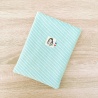 Pochette à livres [poche] Velours Côtelé Vert Menthe