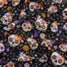 Tissu dia de los muertos