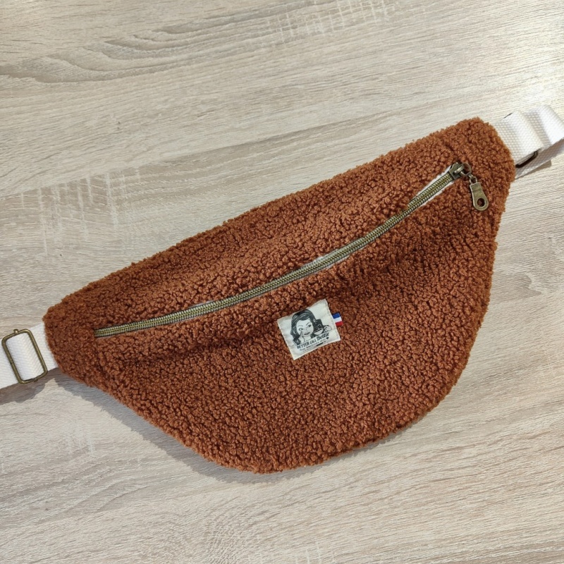 Sac Banane Moumoute Marron