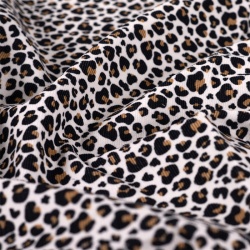 Velours léopard